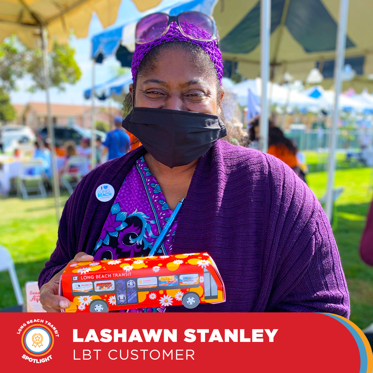 LaShawn Stanley Long Beach Transit Spot Light