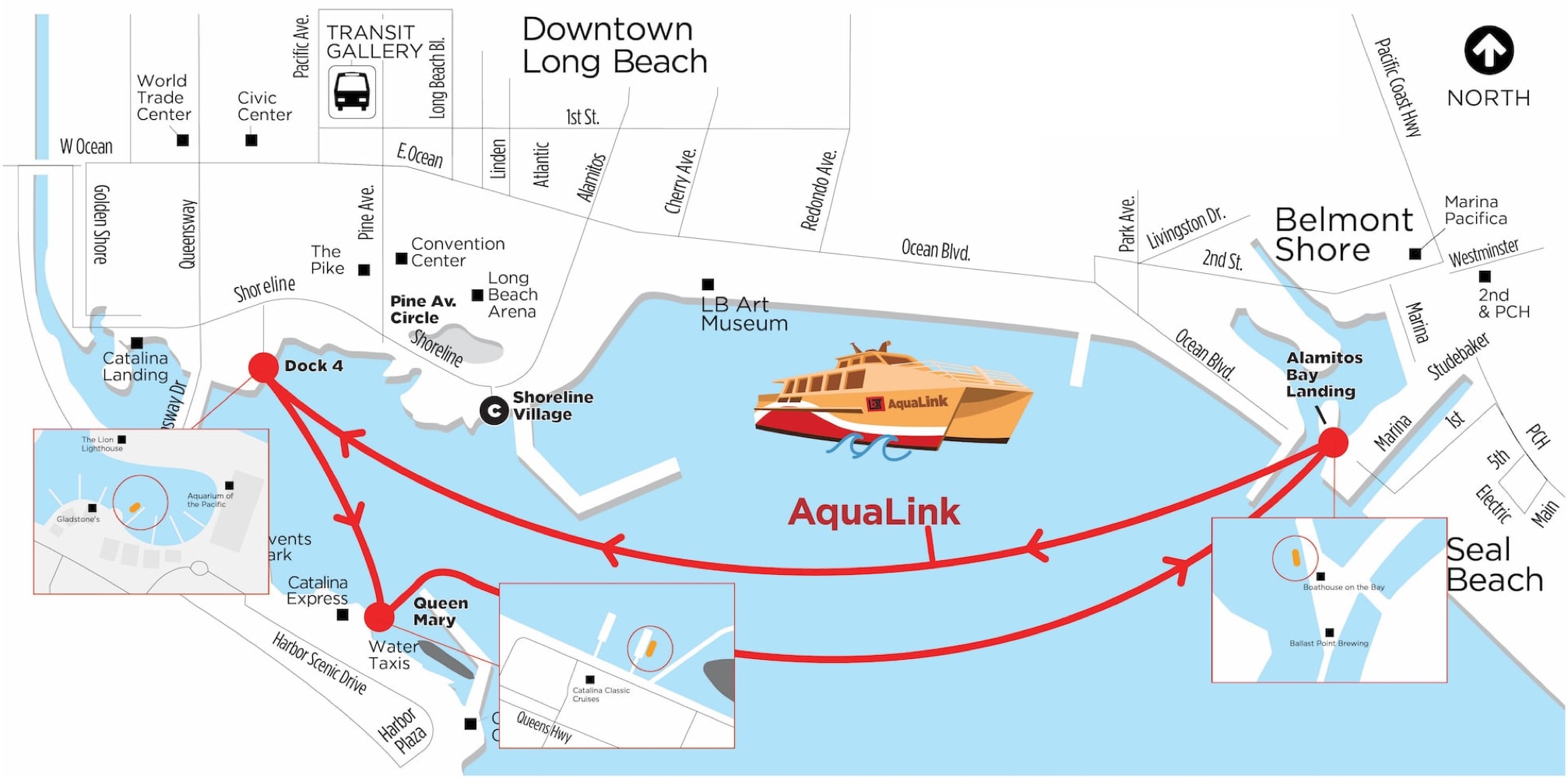 AquaLink Long Beach Schedule 2025 Map: Everything You Need to Know